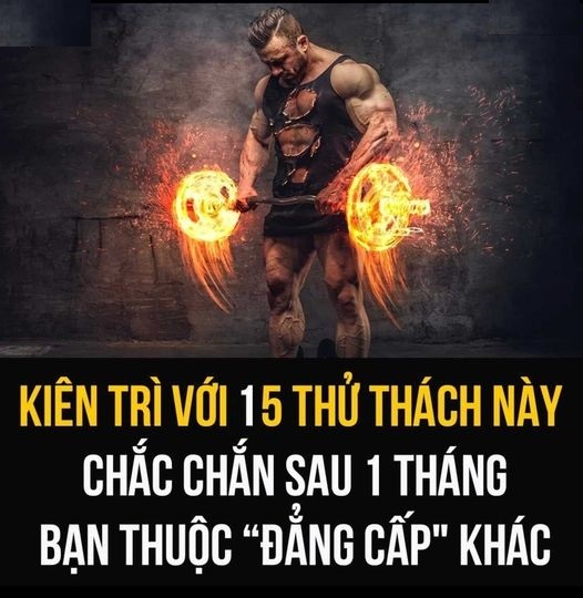 15 THỬ THÁCH GIÚP NÂNG CẤP BẢN THÂN