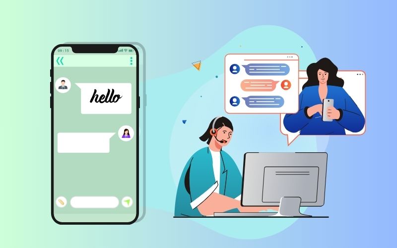 Tổng hợp các mẫu lời mời chat trên website phổ biến nhất