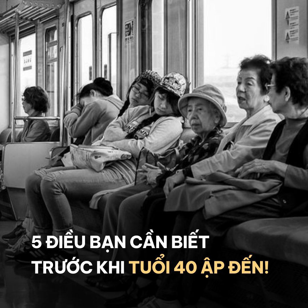 5 điều cần làm trước 40 tuổi