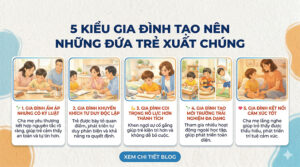 5 Kiểu Gia Đ&igrave;nh Tạo N&ecirc;n Những Đứa Trẻ Xuất Ch&uacute;ng: Ch&igrave;a Kh&oacute;a Từ Gi&aacute;o Dục Gia Đ&igrave;nh