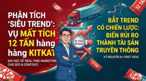 Ph&acirc;n t&iacute;ch Trend: &ldquo;Vụ mất t&iacute;ch 12 tấn KitKat&rdquo; &ndash; Đỉnh cao của Real-time Marketing 2026