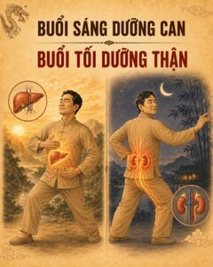 BUỔI S&Aacute;NG DƯỠNG CAN &ndash; BUỔI TỐI DƯỠNG THẬN