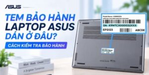Tem Bảo H&agrave;nh Laptop ASUS D&aacute;n Ở Đ&acirc;u? C&aacute;ch Kiểm Tra Bảo H&agrave;nh V&agrave; Quyền Lợi Cần Biết